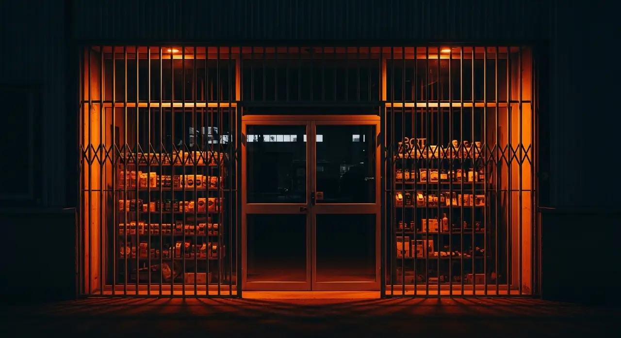 Storefront Window Security Bars for Retail Businesses