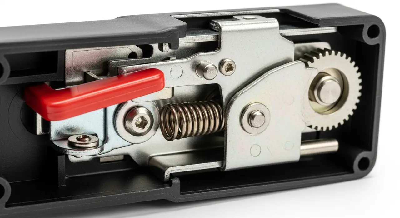 close quick release latch trunc — security context