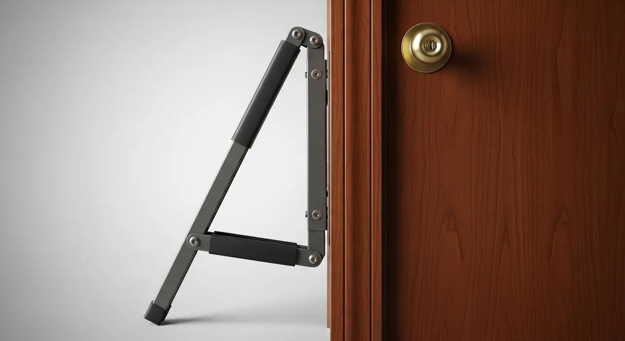 door brace door jpeg — residential setting