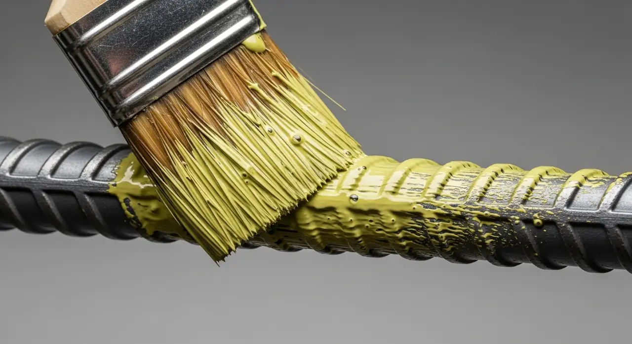 epoxy primer applied steel — material quality detail