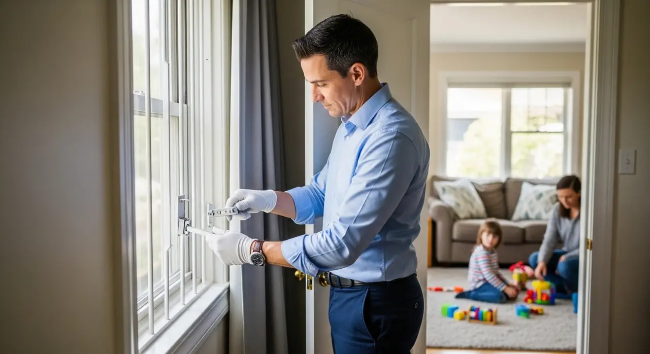 fire inspector inspecting windowtrunc jpeg — security context