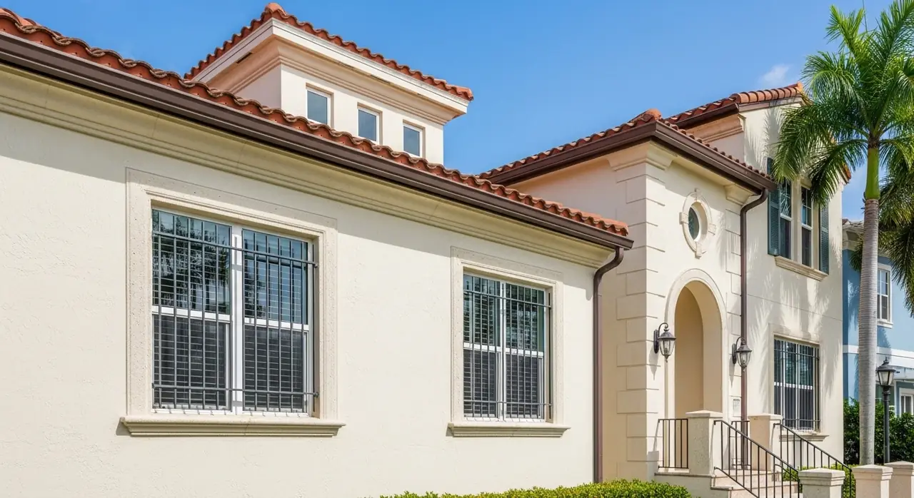 florida mediterranean revival — residential setting
