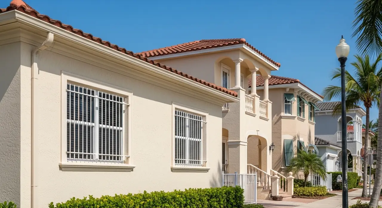 florida mediterranean revival — residential setting