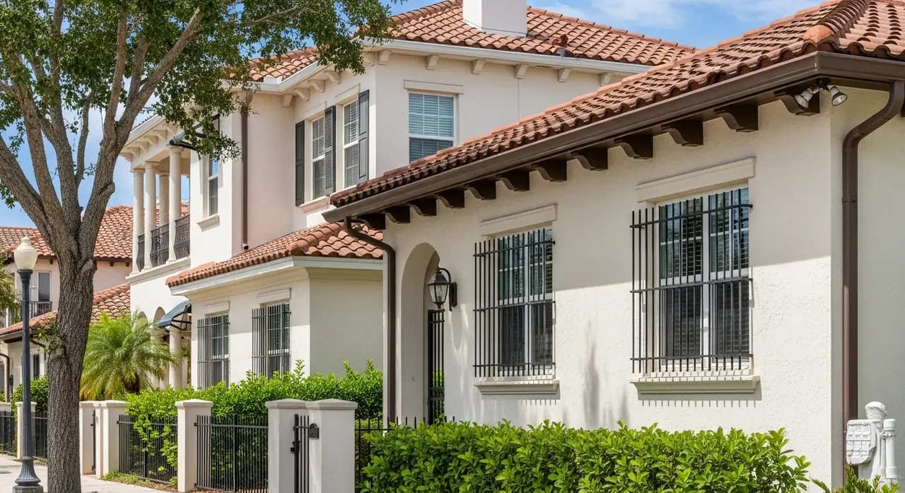 florida mediterranean revival — residential setting