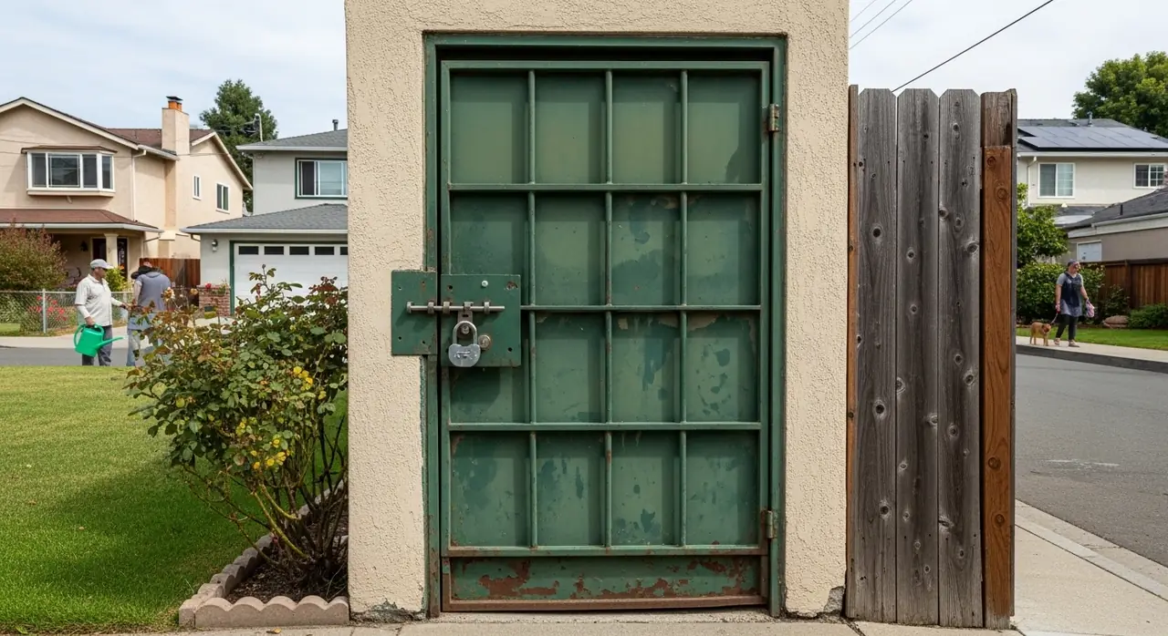 garage side door reinforced jpeg — security vulnerability case