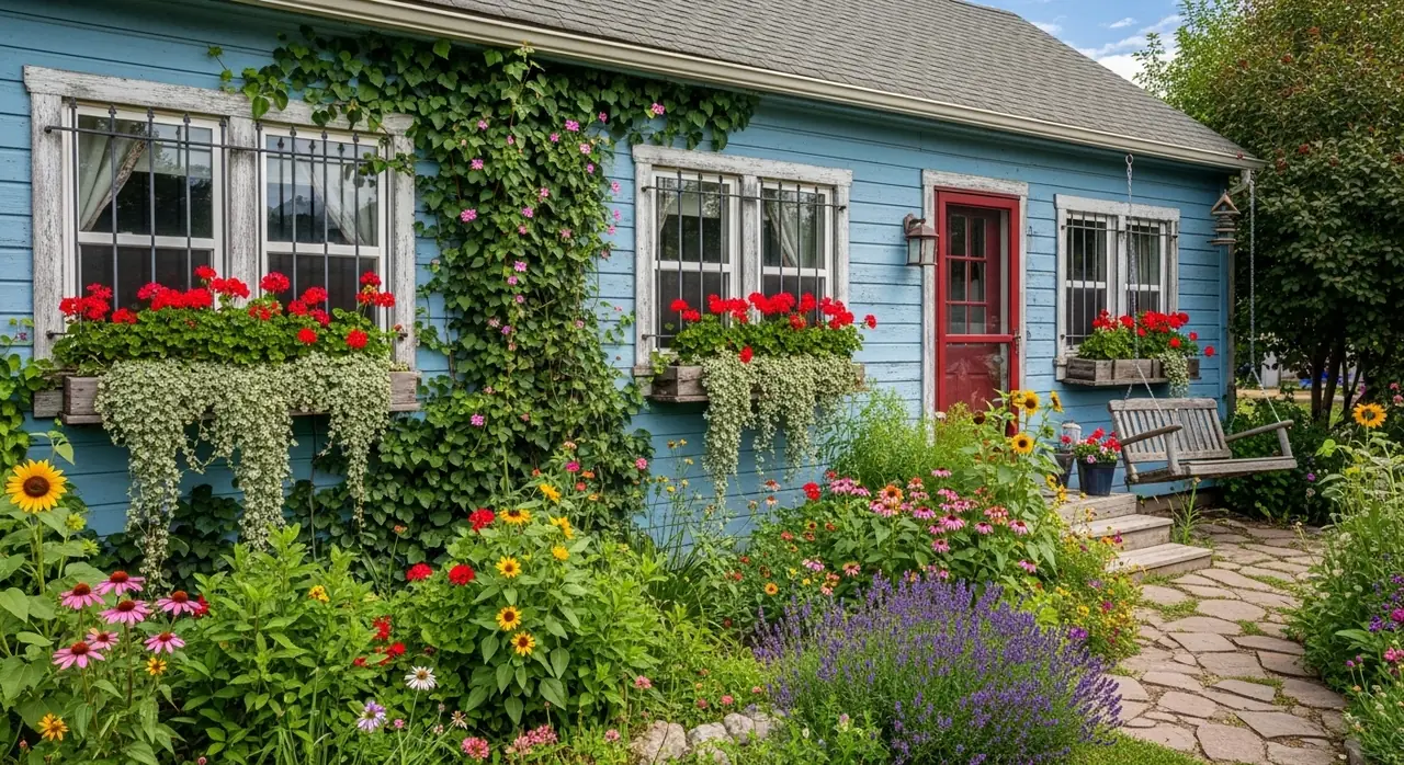 idaho cottage garden jpeg — residential setting