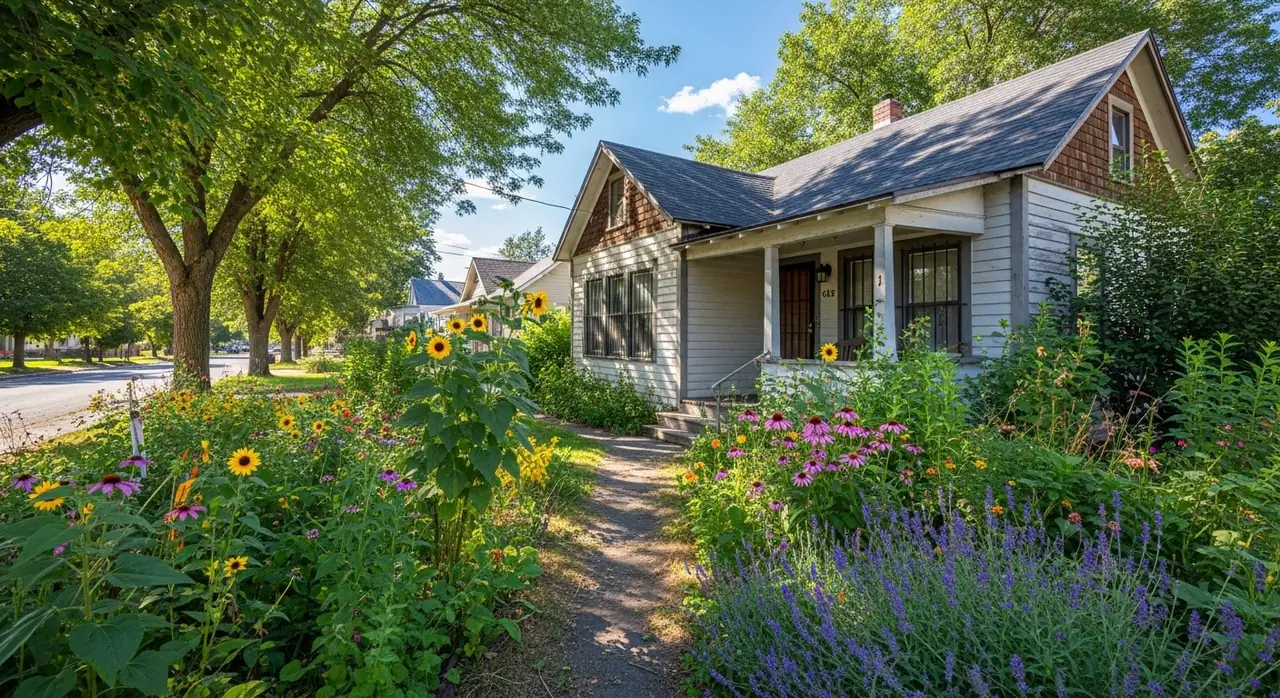 idaho cottage garden — residential setting