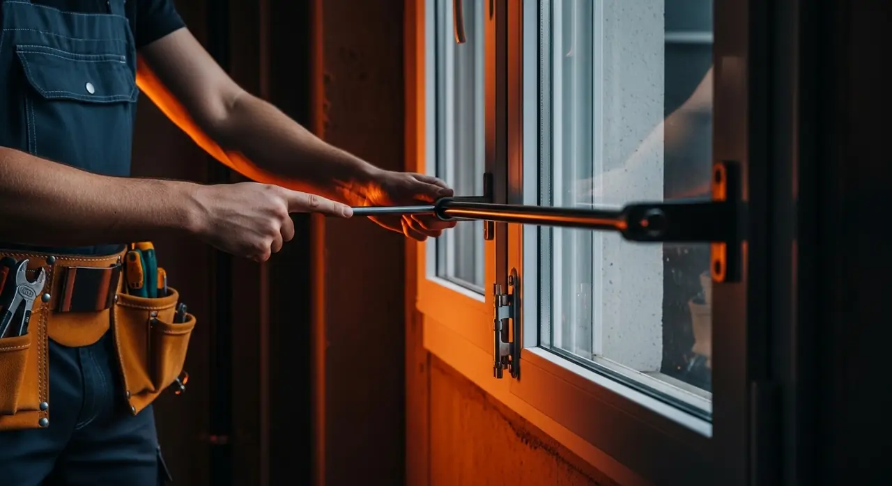 installer demonstrating — professional installation