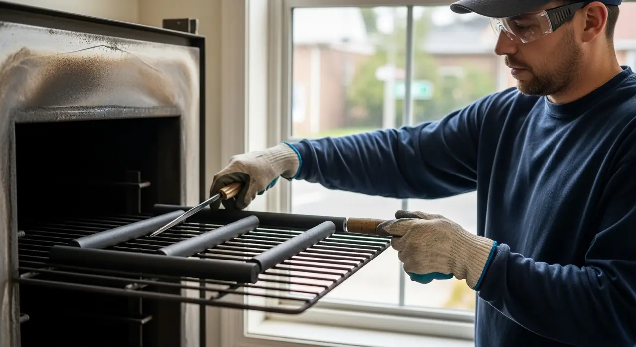 installer powder coating jpeg — professional installation