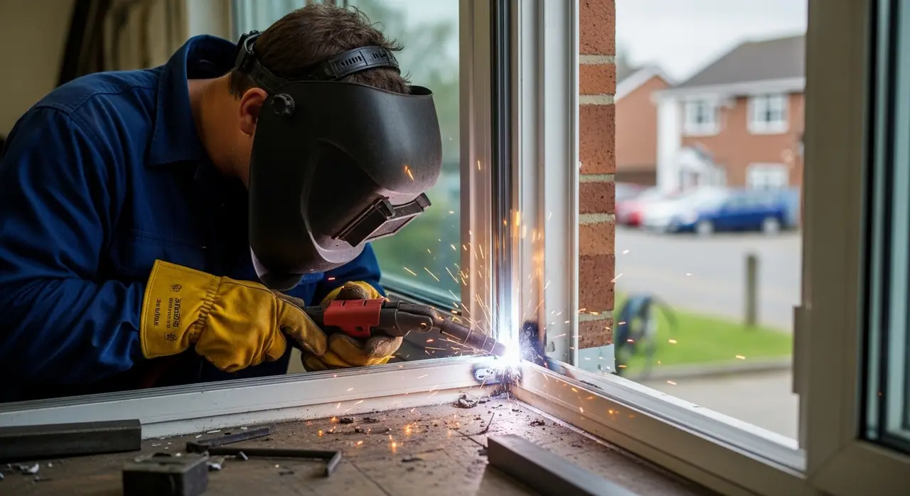 installer welding joints wortrunc jpeg — professional installation