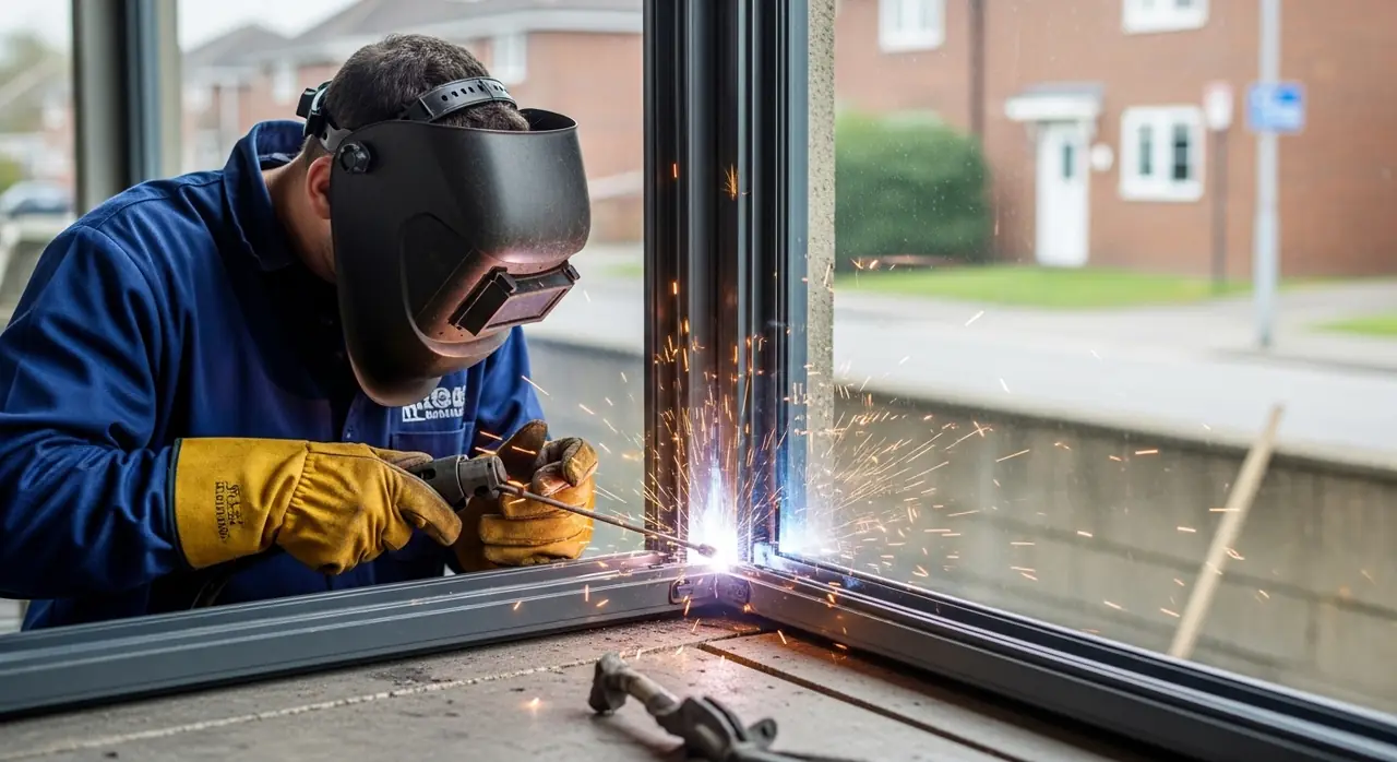 installer welding joints wortrunc jpeg — professional installation