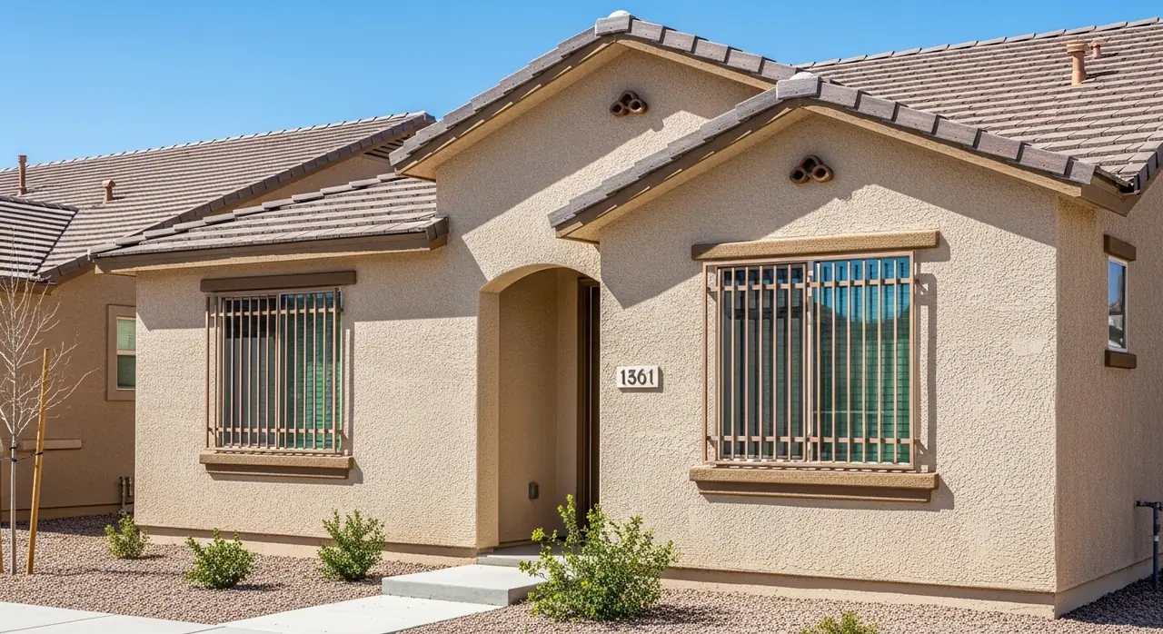 nevada stucco — residential setting