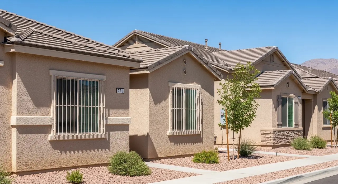 nevada stucco — residential setting