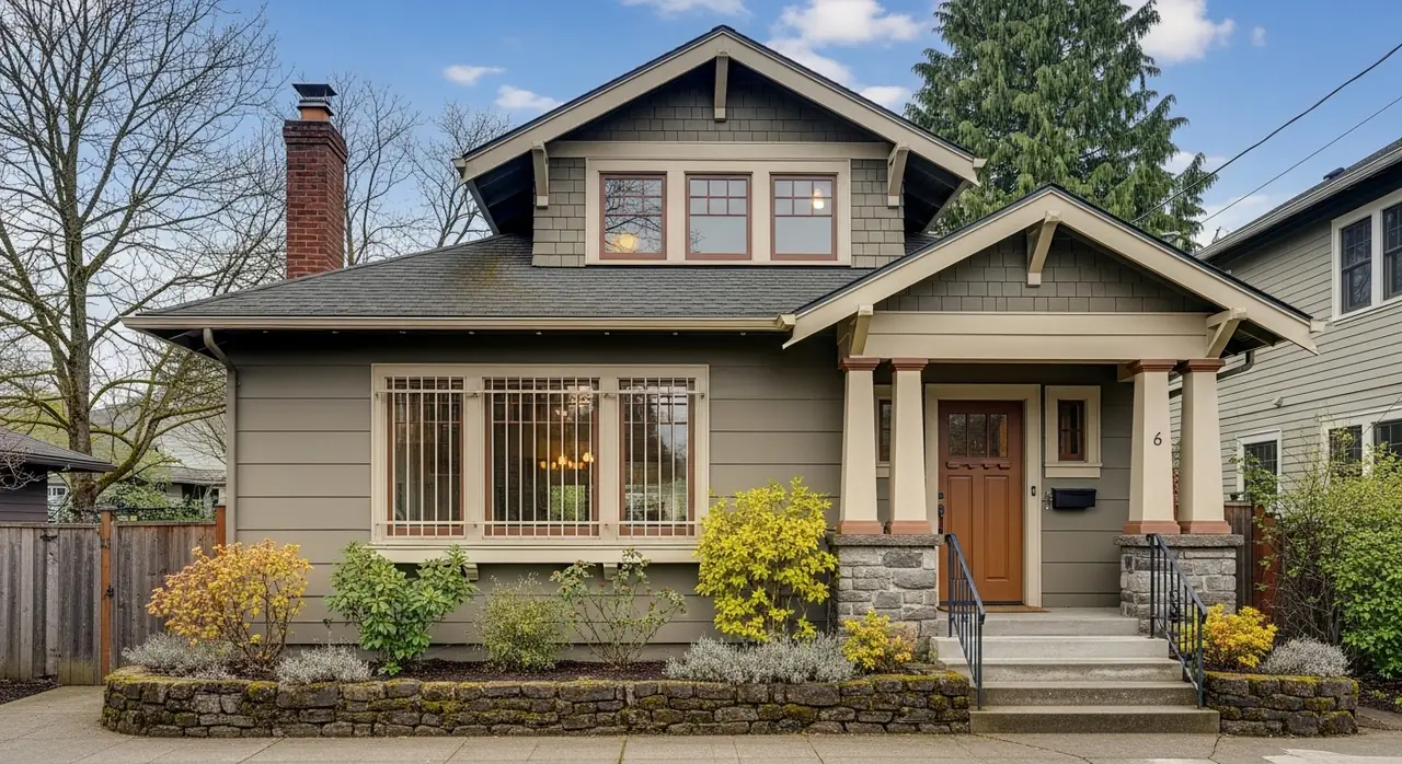oregon craftsman bungalows nativ — residential setting