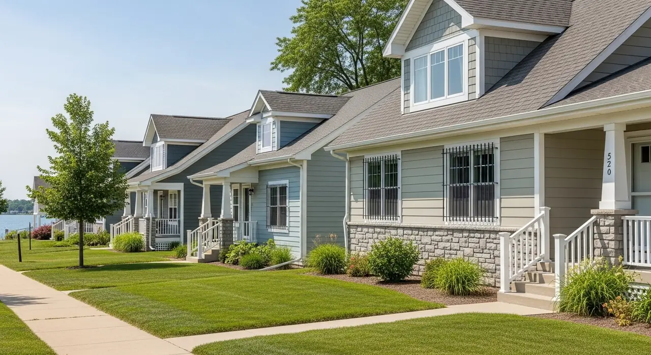 prairie style securit — residential setting