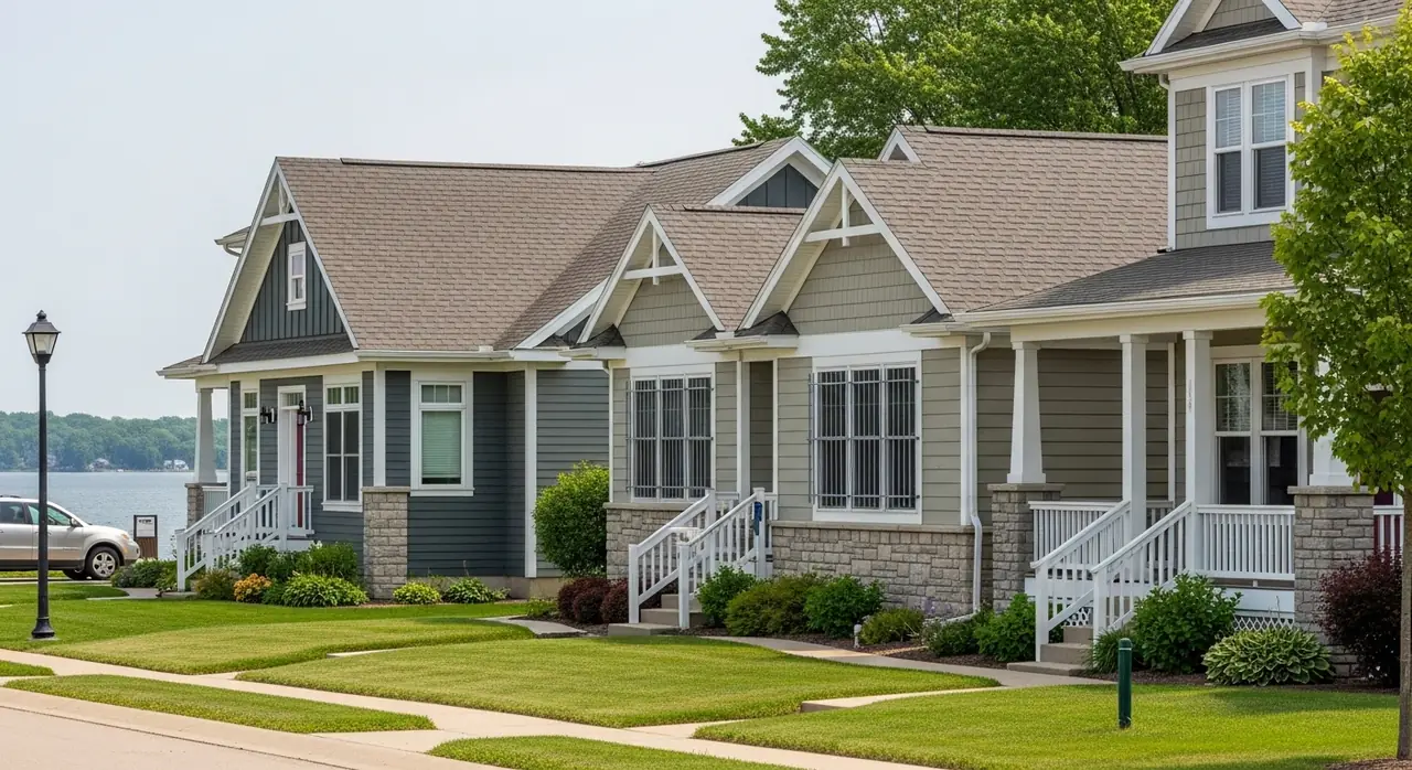 prairie style securit — residential setting