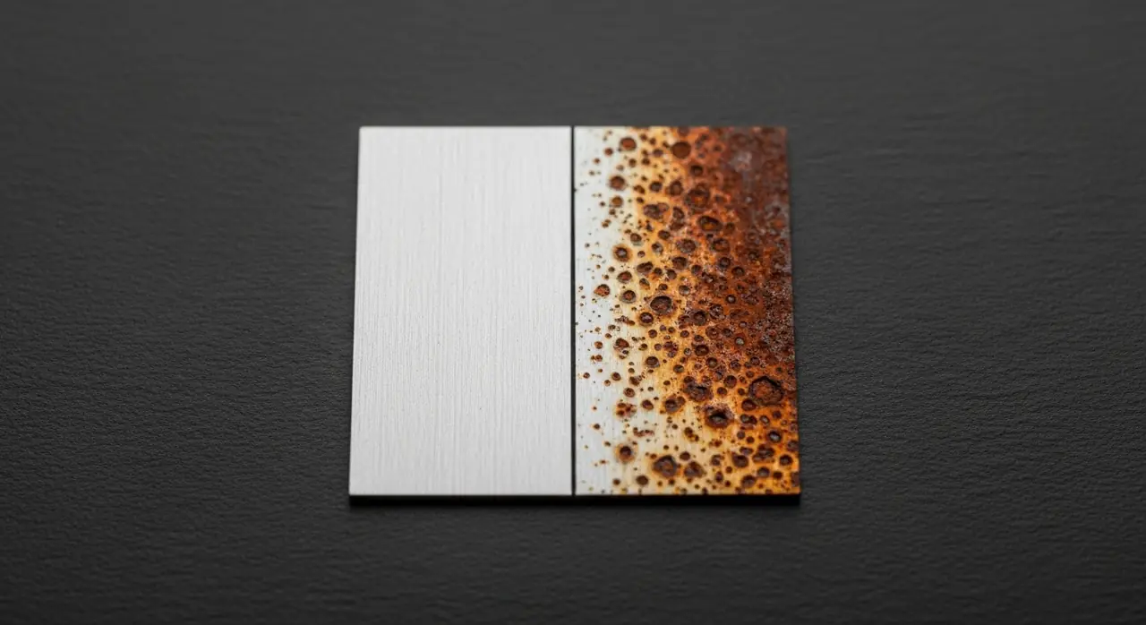 salt spray test sample oxidation — security vulnerability case