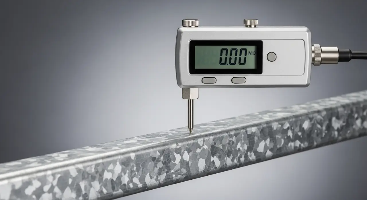 steel coating thickness gauge jpeg — material quality detail