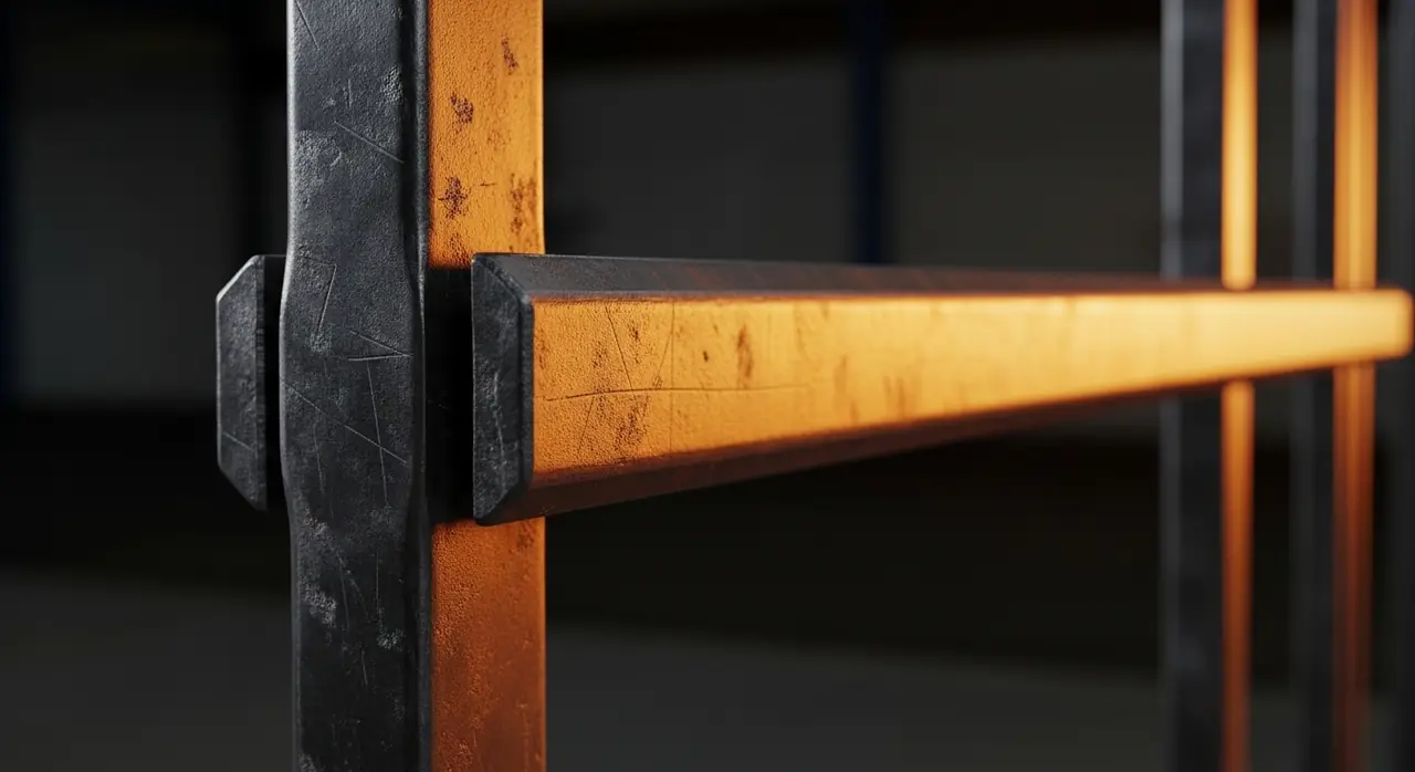 steel preventing entry — material quality detail