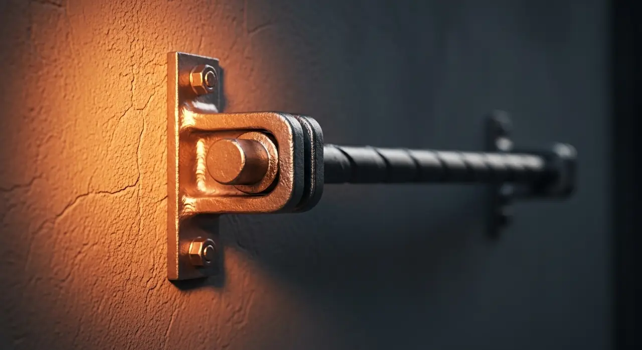 stucco wall — security context
