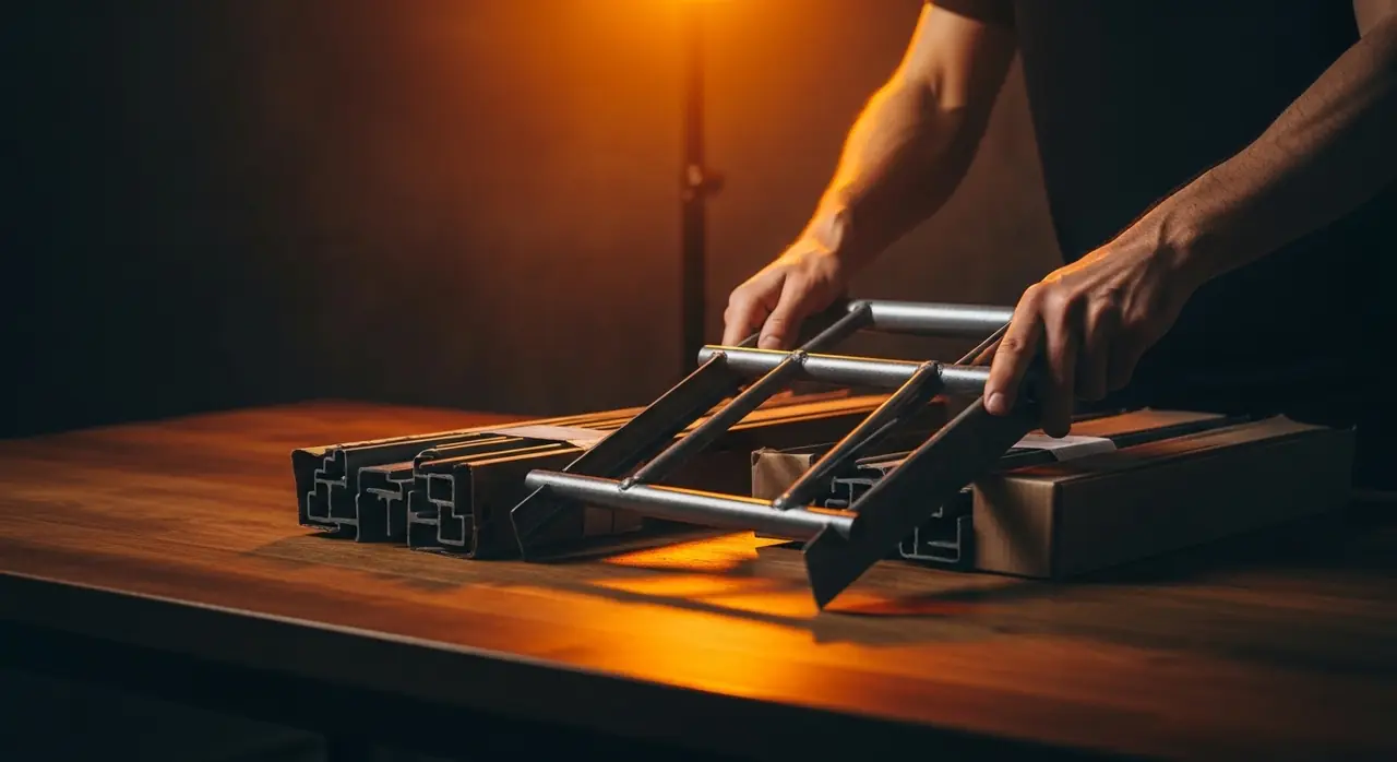 unboxing steel — material quality detail