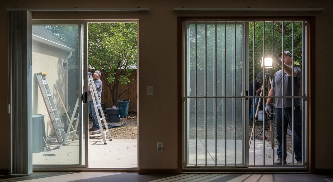 workers installing jpeg — professional installation